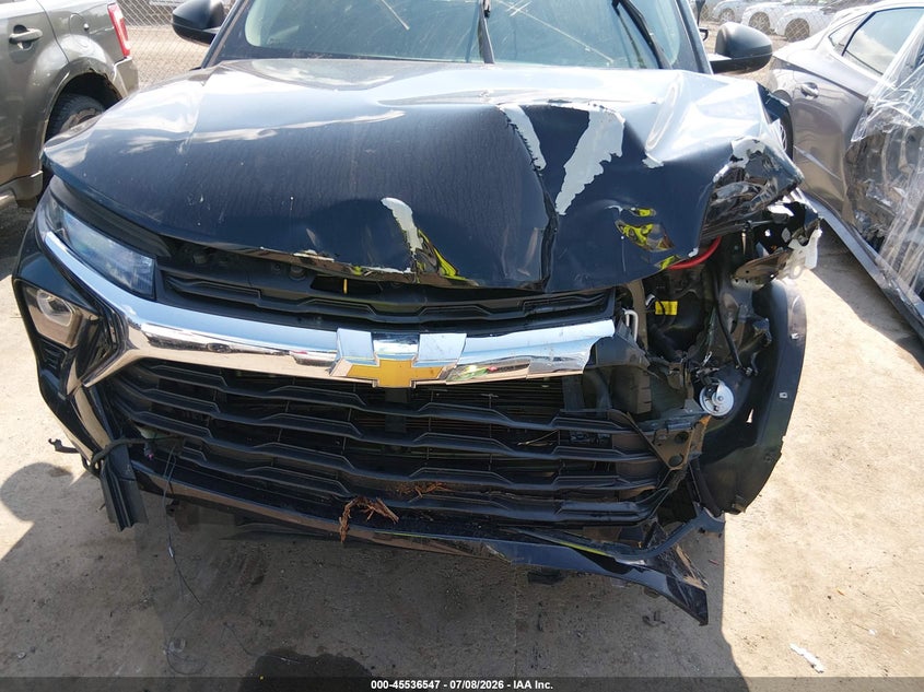 2025 Chevrolet Trailblazer VIN KL79MMSP0SB096701 IAAI salvage auction — FRONT END, Salvage (Ohio), sold $25 on 2026-07-28 (photo 6)