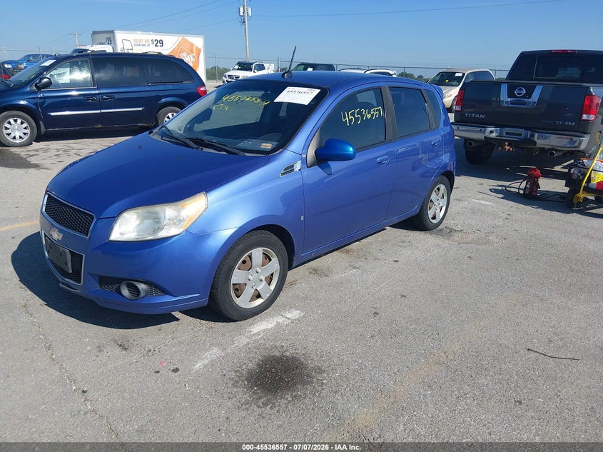 2009 Chevrolet Aveo VIN KL1TD66E59B323802 IAAI salvage auction — NORMAL WEAR, Clear (Missouri), sold $425 on 2026-07-16 (photo 2)