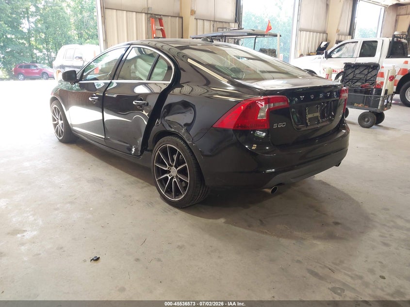 2011 Volvo S60 VIN YV1902FH6B2003485 IAAI salvage auction — LEFT REAR, Salvage (North Carolina), sold $500 on 2026-07-19 (photo 3)