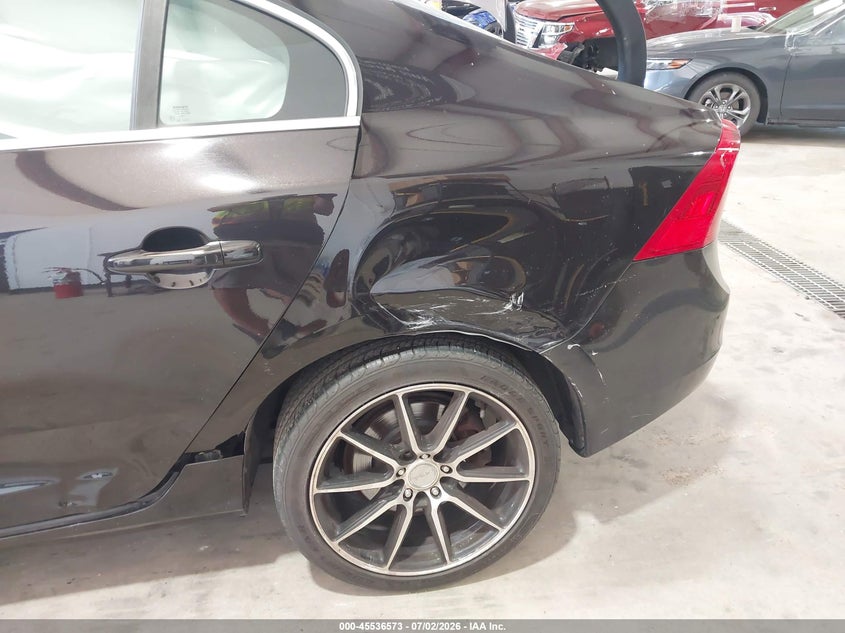 2011 Volvo S60 VIN YV1902FH6B2003485 IAAI salvage auction — LEFT REAR, Salvage (North Carolina), sold $500 on 2026-07-19 (photo 6)