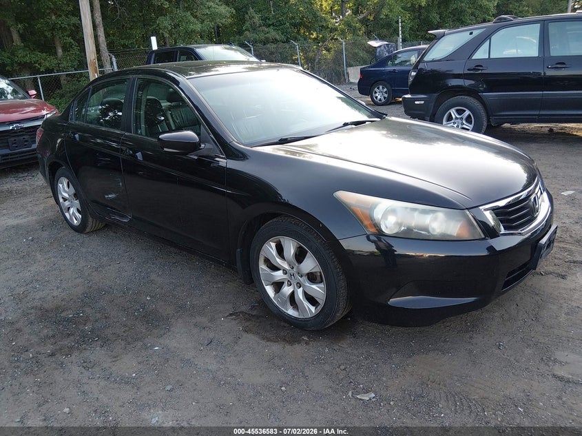 2009 Honda Accord VIN 1HGCP26809A036183 IAAI salvage auction — SIDE, Salvage - Greater Than 75% (Maryland), sold $600 on 2026-07-11 (photo 1)