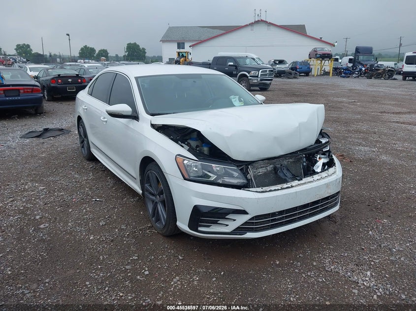 2016 Volkswagen Passat VIN 1VWAT7A33GC035926 IAAI salvage auction — FRONT END, Salvage (Pennsylvania), sold $625 on 2026-07-26 (photo 1)