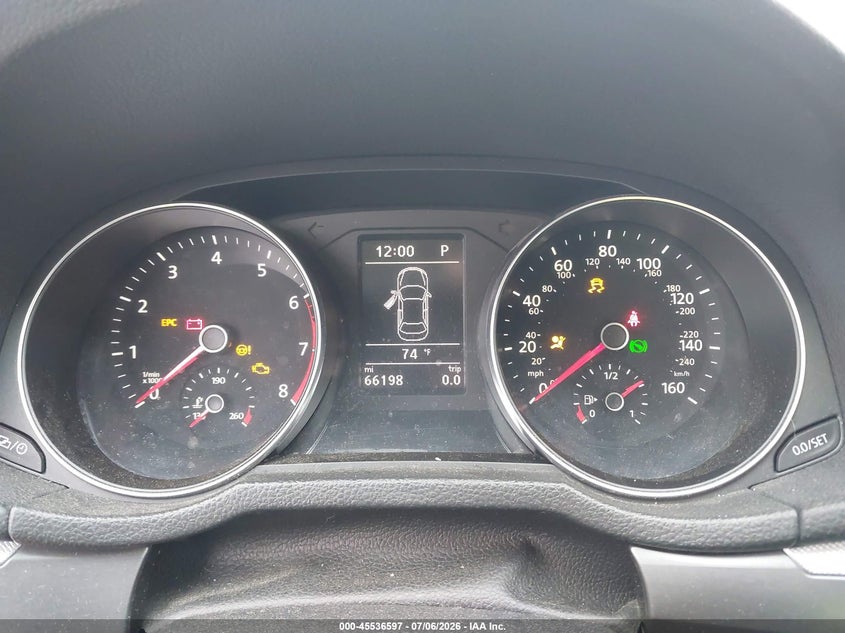 2016 Volkswagen Passat VIN 1VWAT7A33GC035926 IAAI salvage auction — FRONT END, Salvage (Pennsylvania), sold $625 on 2026-07-26 (photo 7)