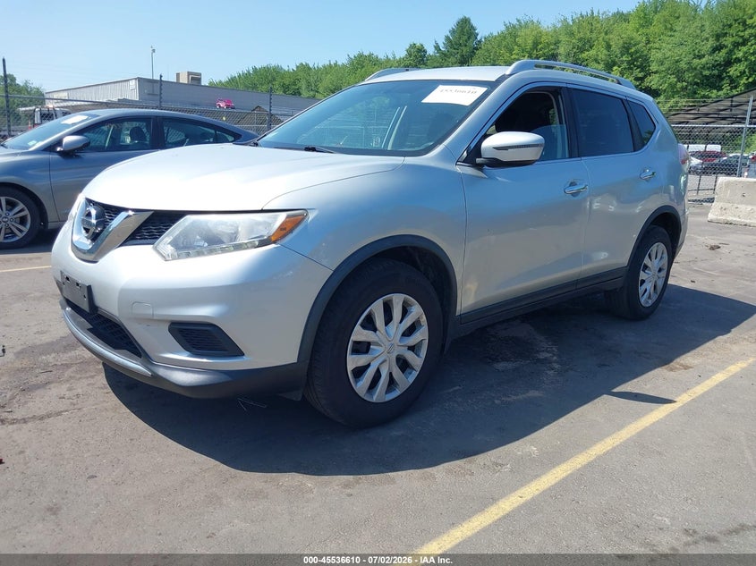 2016 Nissan Rogue sport VIN KNMAT2MV3GP645479 IAAI salvage auction — NORMAL WEAR, Clear (Connecticut), sold $1,525 on 2026-07-22 (photo 2)