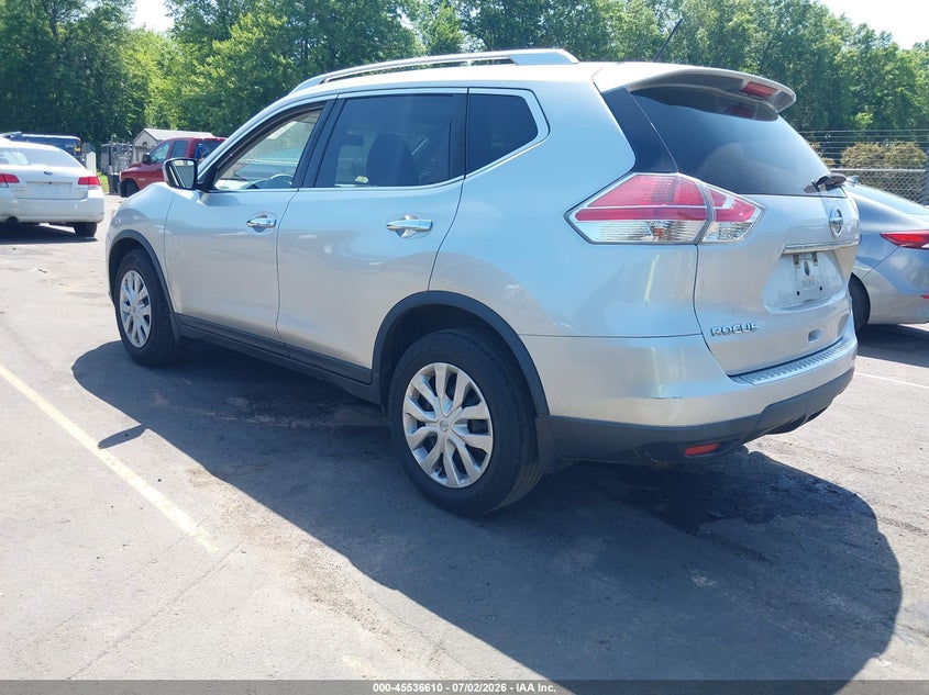 2016 Nissan Rogue sport VIN KNMAT2MV3GP645479 IAAI salvage auction — NORMAL WEAR, Clear (Connecticut), sold $1,525 on 2026-07-22 (photo 3)