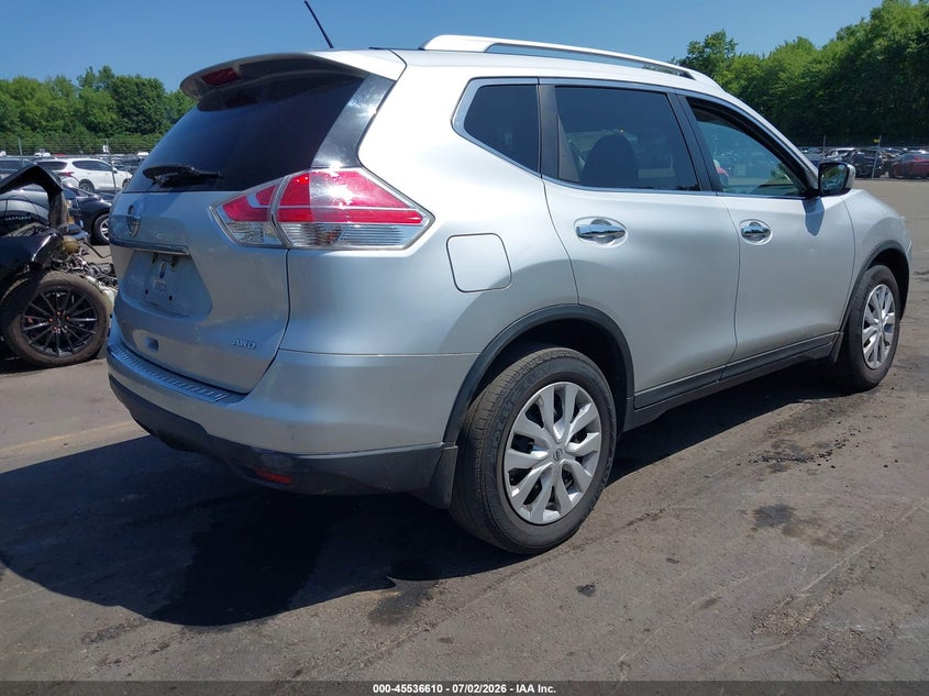 2016 Nissan Rogue sport VIN KNMAT2MV3GP645479 IAAI salvage auction — NORMAL WEAR, Clear (Connecticut), sold $1,525 on 2026-07-22 (photo 4)