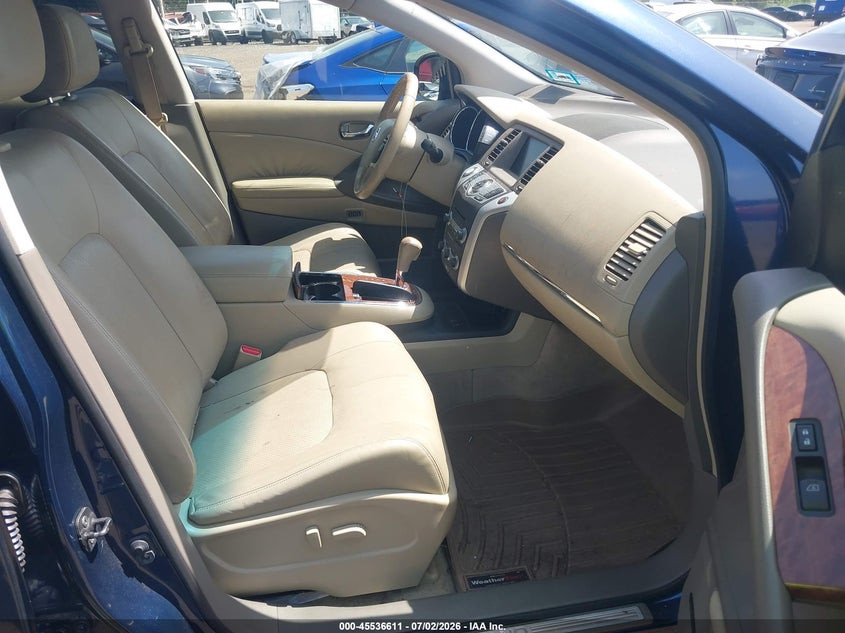 2010 Nissan Murano VIN JN8AZ1MW6AW112335 IAAI salvage auction — FRONT END, Salvage (Idaho), sold $25 on 2026-07-22 (photo 5)