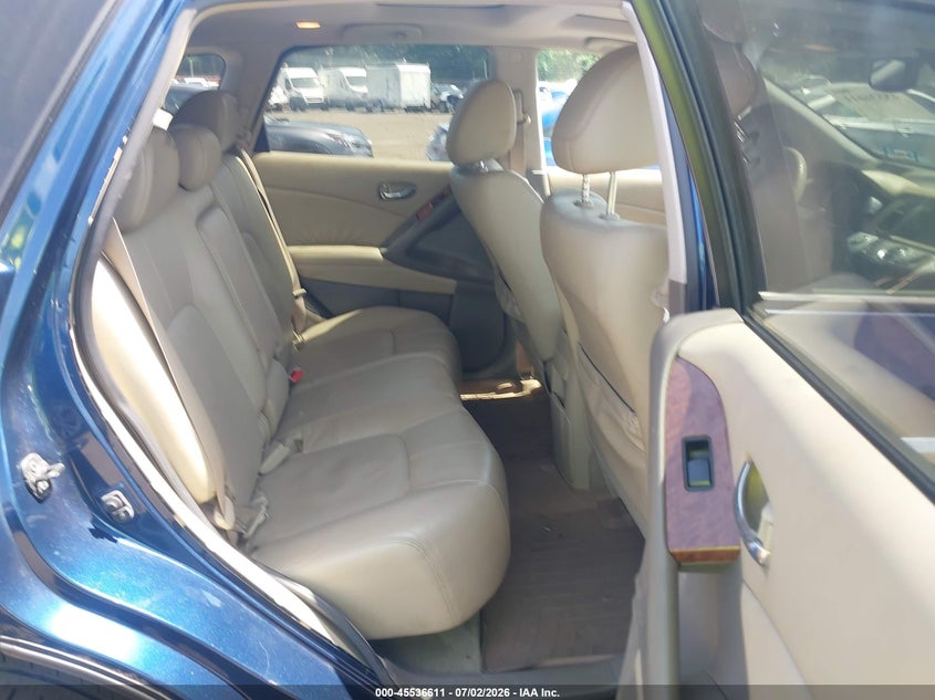 2010 Nissan Murano VIN JN8AZ1MW6AW112335 IAAI salvage auction — FRONT END, Salvage (Idaho), sold $25 on 2026-07-22 (photo 8)