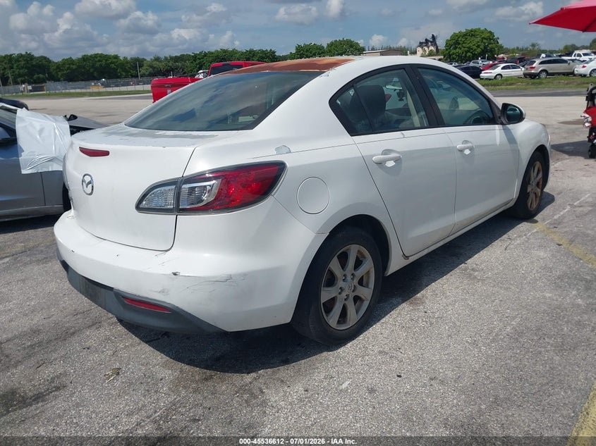 2011 Mazda 3 VIN JM1BL1VFXB1471279 IAAI salvage auction — NORMAL WEAR, Salvage (Florida), sold $375 on 2026-07-30 (photo 4)