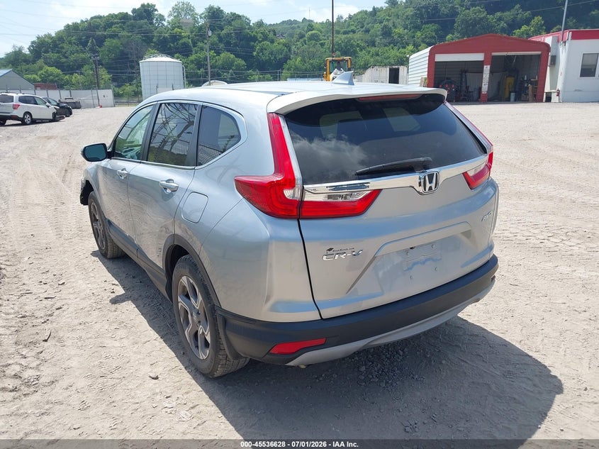 2019 Honda Cr-v VIN 7FARW2H57KE062490 IAAI salvage auction — SIDE, Salvage (Pennsylvania), sold $7,300 on 2026-07-28 (photo 3)