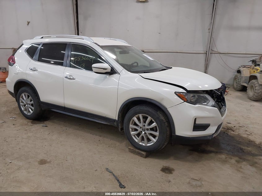 2018 Nissan Rogue VIN JN8AT2MV8JW351111 IAAI salvage auction — LEFT FRONT, Salvage (Pennsylvania), sold $3,050 on 2026-07-10 (photo 1)