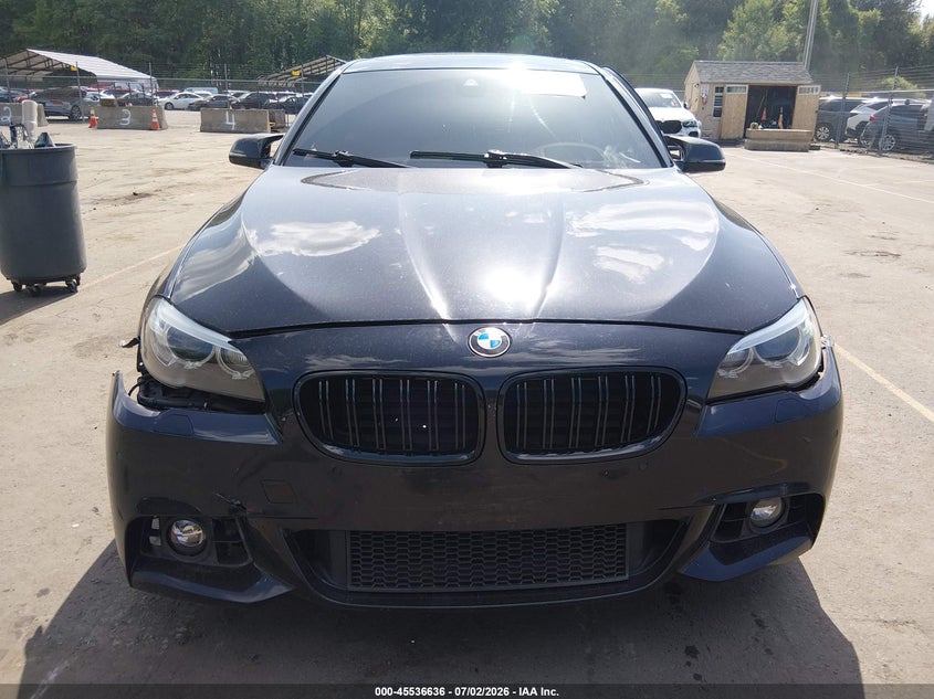 2014 BMW 5er VIN WBAKP9C54EDZ35213 IAAI salvage auction — LEFT SIDE, Salvage (Connecticut), sold $3,950 on 2026-07-30 (photo 6)