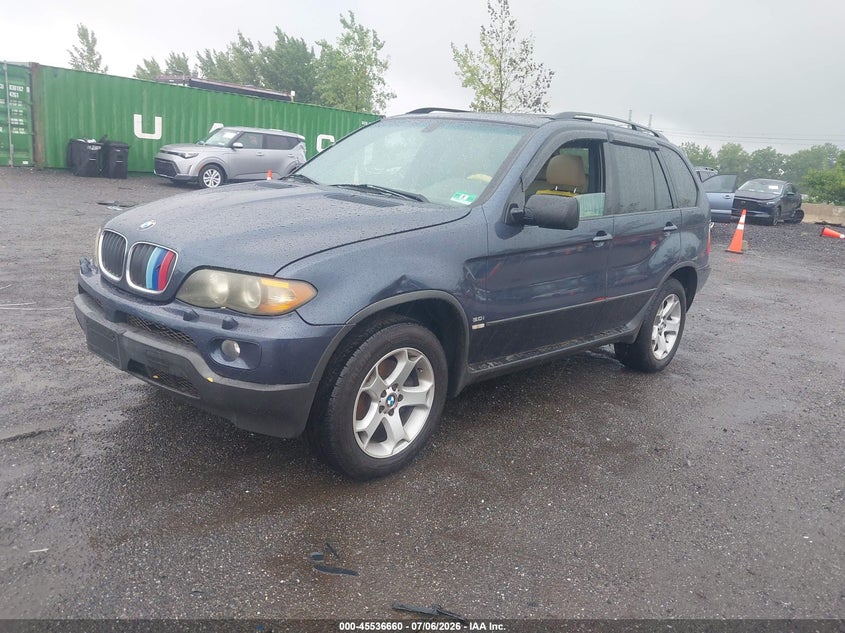2006 BMW X5 VIN 5UXFA13576LY37998 IAAI salvage auction — NORMAL WEAR, Clear (New Jersey), sold $850 on 2026-07-28 (photo 2)