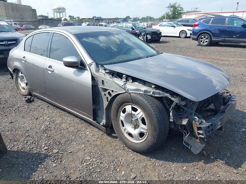 2009 Infiniti G37 VIN JNKCV61F99M051876 IAAI salvage auction — NORMAL WEAR, Clear (New Jersey), sold $475 on 2026-07-29 (photo 1)
