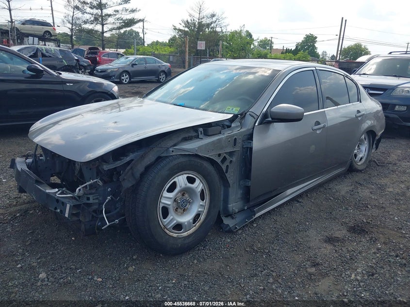 2009 Infiniti G37 VIN JNKCV61F99M051876 IAAI salvage auction — NORMAL WEAR, Clear (New Jersey), sold $475 on 2026-07-29 (photo 6)