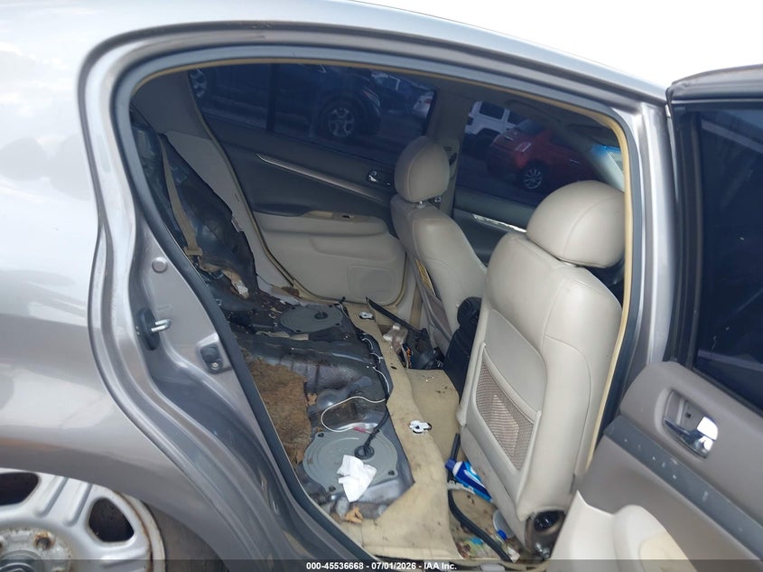2009 Infiniti G37 VIN JNKCV61F99M051876 IAAI salvage auction — NORMAL WEAR, Clear (New Jersey), sold $475 on 2026-07-29 (photo 8)