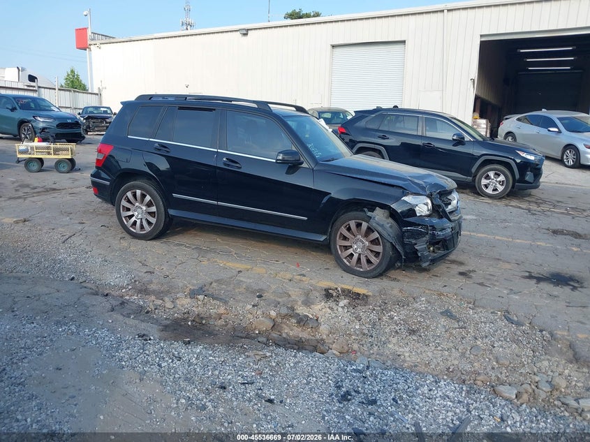 2010 Mercedes-benz Glk-class VIN WDCGG5GB3AF415854 IAAI salvage auction — FRONT END, Salvage (Georgia), sold $1,525 on 2026-08-12 (photo 1)