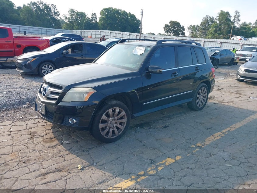 2010 Mercedes-benz Glk-class VIN WDCGG5GB3AF415854 IAAI salvage auction — FRONT END, Salvage (Georgia), sold $1,525 on 2026-08-12 (photo 2)