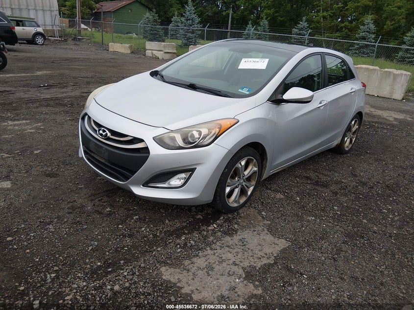 2013 Hyundai Elantra VIN KMHD35LE5DU122683 IAAI salvage auction — NORMAL WEAR, Clear (New Jersey), sold $700 on 2026-07-30 (photo 2)