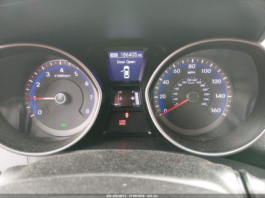 2013 Hyundai Elantra VIN KMHD35LE5DU122683 IAAI salvage auction — NORMAL WEAR, Clear (New Jersey), sold $700 on 2026-07-30 (photo 7)