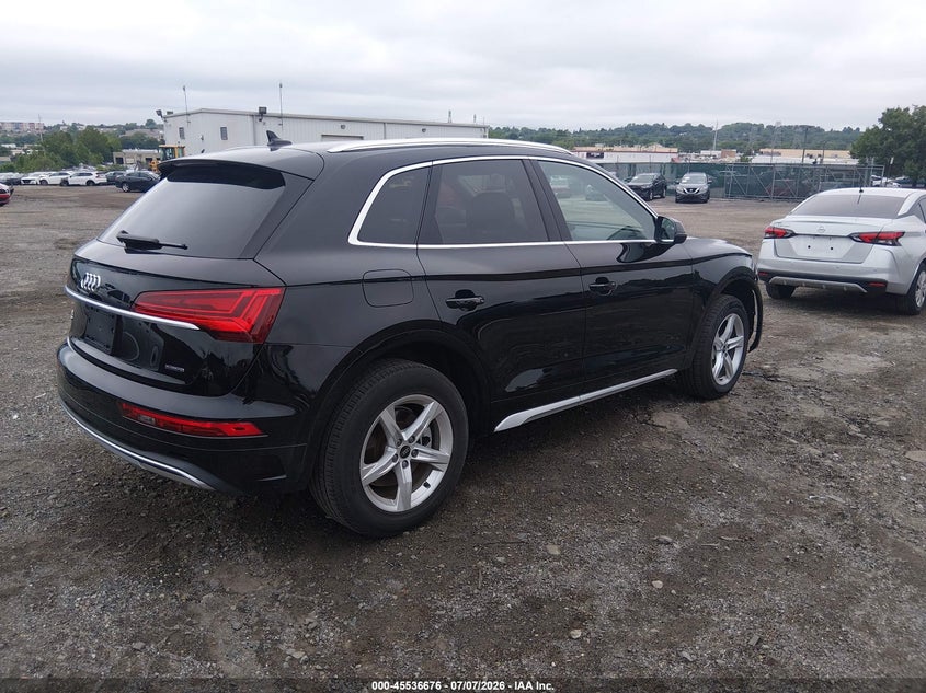 2023 Audi Q5 VIN WA1ABAFY3P2066956 IAAI salvage auction — FRONT END, Salvage (Pennsylvania), sold $11,100 on 2026-07-22 (photo 4)