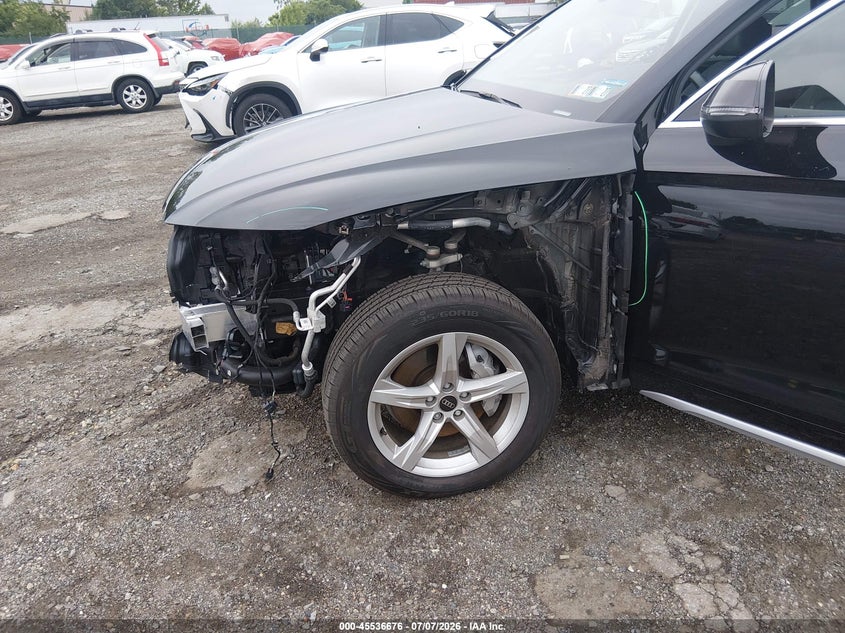 2023 Audi Q5 VIN WA1ABAFY3P2066956 IAAI salvage auction — FRONT END, Salvage (Pennsylvania), sold $11,100 on 2026-07-22 (photo 6)