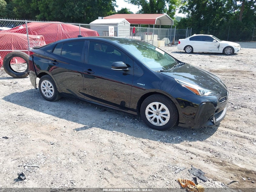 2020 Toyota Prius VIN JTDKARFU3L3119510 IAAI salvage auction — REAR END, Salvage Title, sold $5,600 on 2026-07-19 (photo 1)