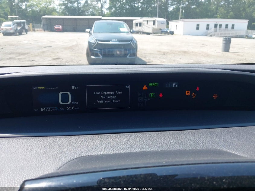 2020 Toyota Prius VIN JTDKARFU3L3119510 IAAI salvage auction — REAR END, Salvage Title, sold $5,600 on 2026-07-19 (photo 7)