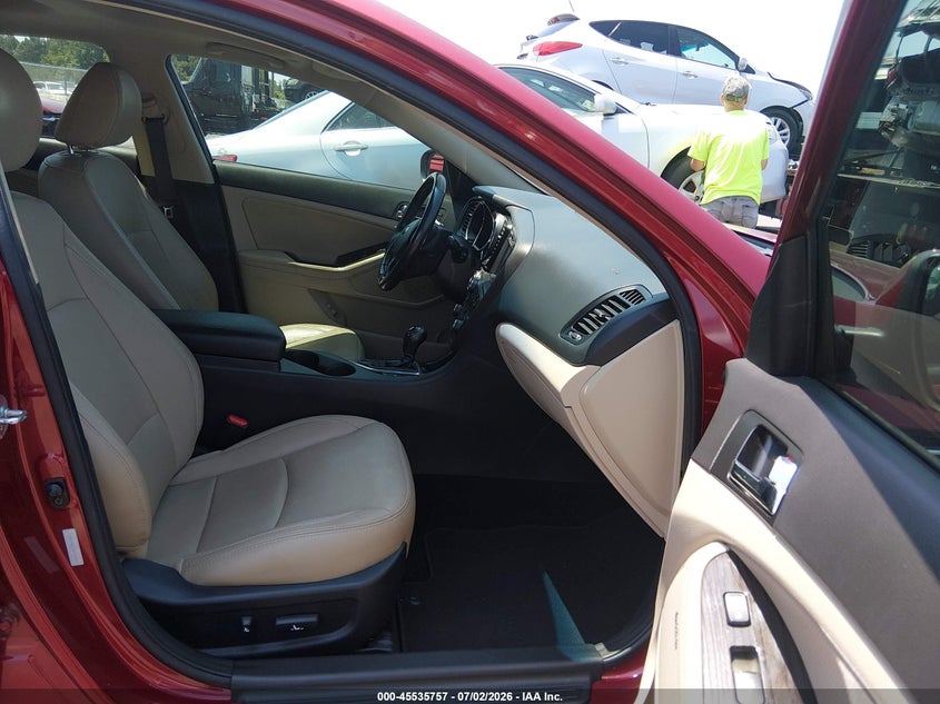 2013 Kia Optima VIN 5XXGN4A77DG162490 IAAI salvage auction — NORMAL WEAR, Clear (North Carolina), sold $525 on 2026-07-15 (photo 5)
