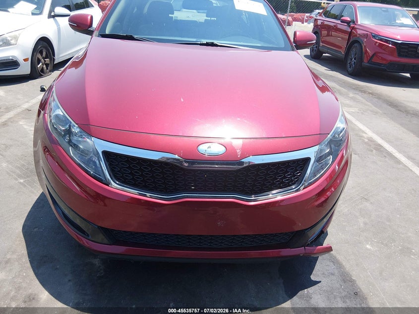 2013 Kia Optima VIN 5XXGN4A77DG162490 IAAI salvage auction — NORMAL WEAR, Clear (North Carolina), sold $525 on 2026-07-15 (photo 6)