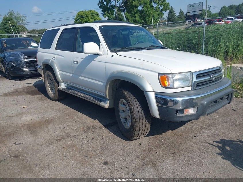 2000 Toyota 4runner VIN JT3HN86RXY0279370 IAAI salvage auction — NORMAL WEAR, Clear (Michigan), sold $775 on 2026-07-23 (photo 1)