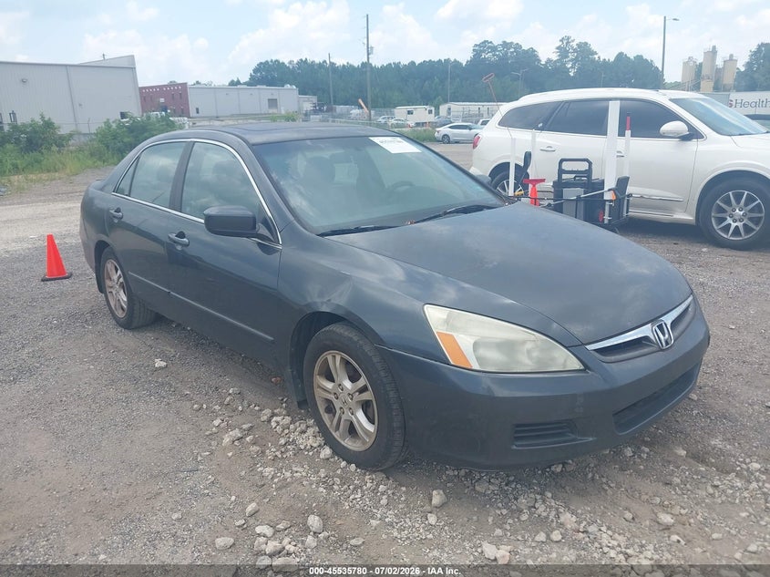 2007 Honda Accord VIN 1HGCM56877A100338 IAAI salvage auction — NORMAL WEAR, Clear (Alabama), sold $750 on 2026-07-20 (photo 1)