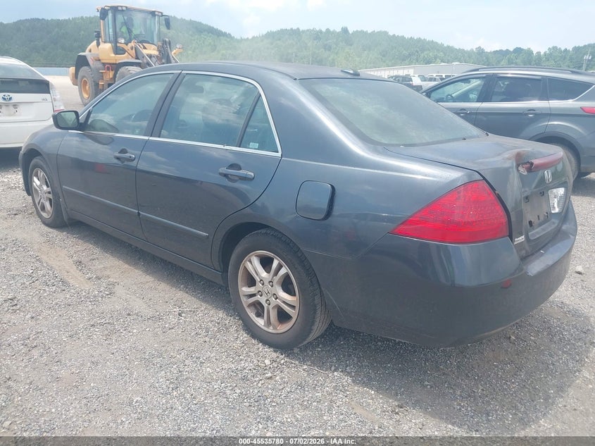 2007 Honda Accord VIN 1HGCM56877A100338 IAAI salvage auction — NORMAL WEAR, Clear (Alabama), sold $750 on 2026-07-20 (photo 3)