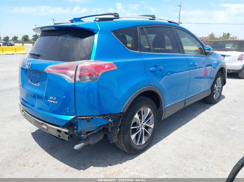2016 Toyota VIN JTMRJREV1GD058537 IAAI salvage auction — LEFT REAR, Salvage Title, sold $6,400 on 2026-07-23 (photo 4)