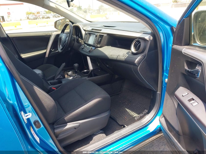 2016 Toyota VIN JTMRJREV1GD058537 IAAI salvage auction — LEFT REAR, Salvage Title, sold $6,400 on 2026-07-23 (photo 5)