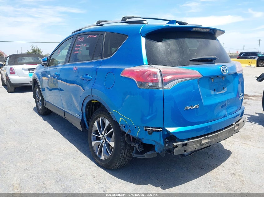 2016 Toyota VIN JTMRJREV1GD058537 IAAI salvage auction — LEFT REAR, Salvage Title, sold $6,400 on 2026-07-23 (photo 6)