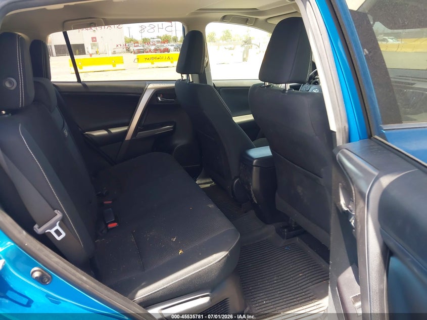 2016 Toyota VIN JTMRJREV1GD058537 IAAI salvage auction — LEFT REAR, Salvage Title, sold $6,400 on 2026-07-23 (photo 8)