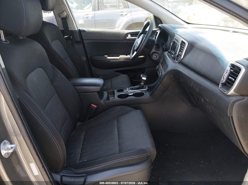 2019 Kia Sportage VIN KNDPM3AC2K7545818 IAAI salvage auction — LEFT SIDE, Salvage (California), sold $3,475 on 2026-07-27 (photo 5)