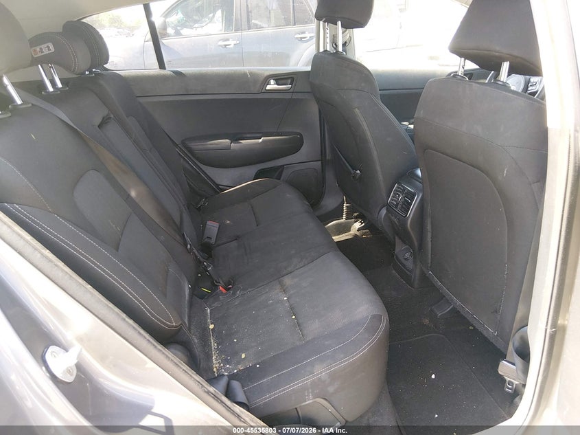 2019 Kia Sportage VIN KNDPM3AC2K7545818 IAAI salvage auction — LEFT SIDE, Salvage (California), sold $3,475 on 2026-07-27 (photo 8)