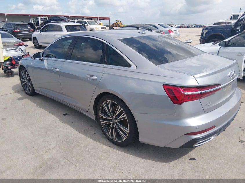 2019 Audi A6 VIN WAUL2AF21KN065254 IAAI salvage auction — WATER/FLOOD, Salvage (Texas), sold $8,700 on 2026-07-31 (photo 3)