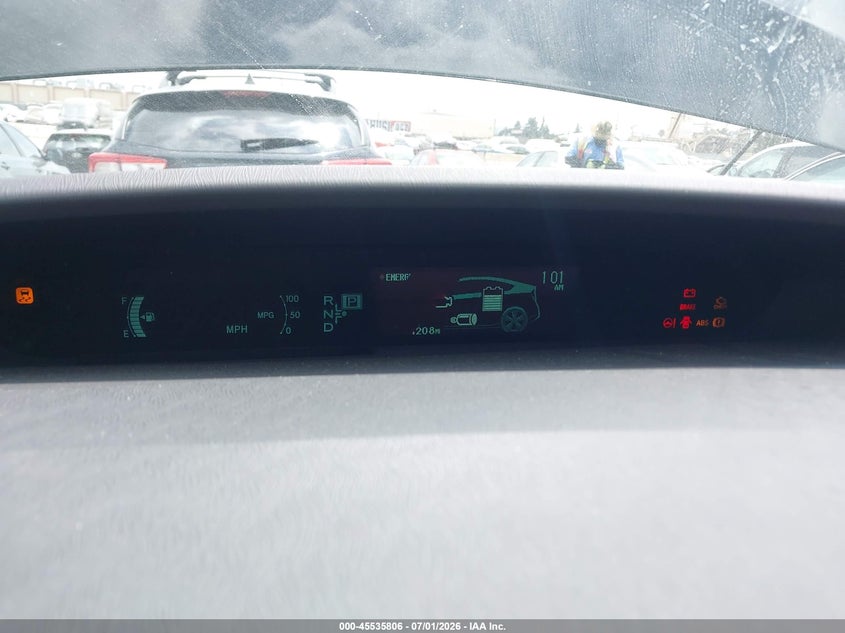 2011 Toyota Prius VIN JTDKN3DU3B0306816 IAAI salvage auction — RIGHT SIDE, Salvage (California), sold $1,050 on 2026-07-29 (photo 7)