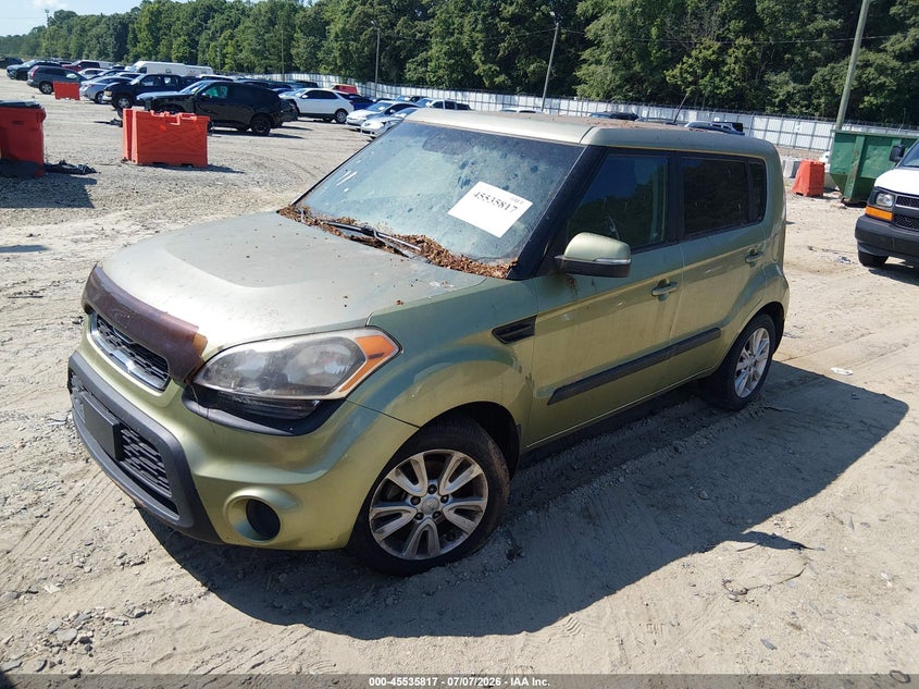 2013 Kia Soul VIN KNDJT2A61D7482159 IAAI salvage auction — NORMAL WEAR, Clear (Georgia), sold $525 on 2026-07-16 (photo 2)