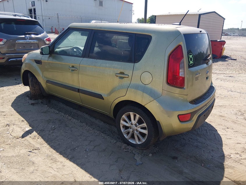 2013 Kia Soul VIN KNDJT2A61D7482159 IAAI salvage auction — NORMAL WEAR, Clear (Georgia), sold $525 on 2026-07-16 (photo 3)