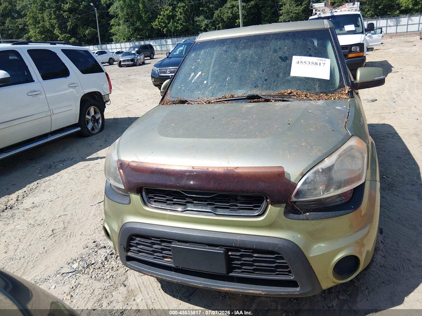 2013 Kia Soul VIN KNDJT2A61D7482159 IAAI salvage auction — NORMAL WEAR, Clear (Georgia), sold $525 on 2026-07-16 (photo 6)
