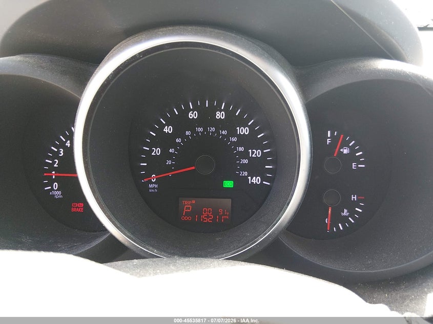 2013 Kia Soul VIN KNDJT2A61D7482159 IAAI salvage auction — NORMAL WEAR, Clear (Georgia), sold $525 on 2026-07-16 (photo 7)