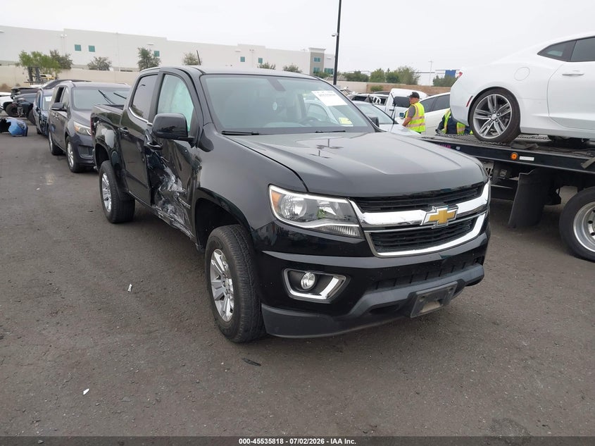 2017 Chevrolet Colorado VIN 1GCGSCEN7H1159389 IAAI salvage auction — SIDE, Salvage Title, sold $7,550 on 2026-07-31 (photo 1)