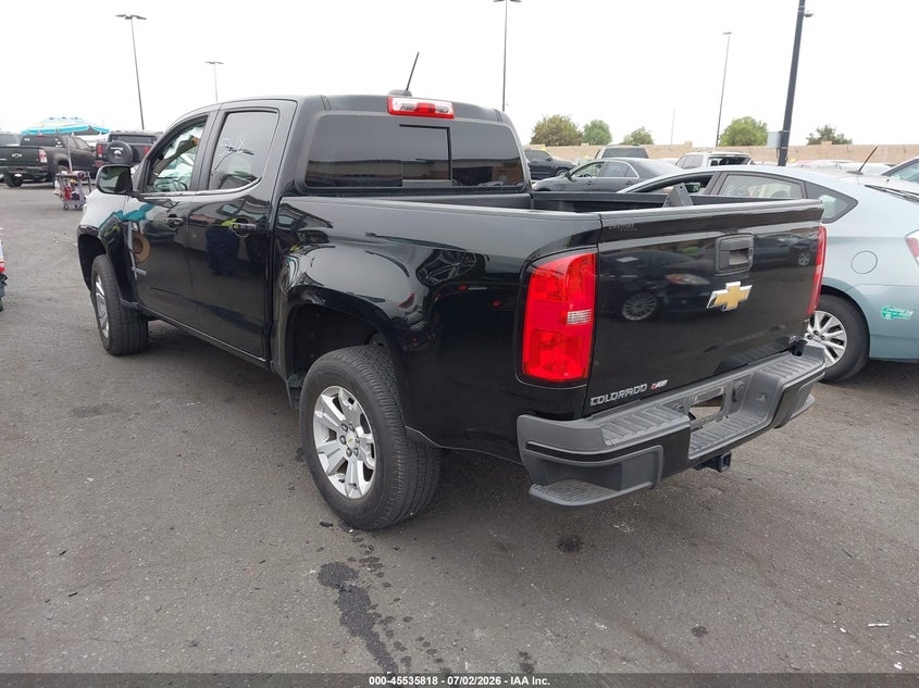 2017 Chevrolet Colorado VIN 1GCGSCEN7H1159389 IAAI salvage auction — SIDE, Salvage Title, sold $7,550 on 2026-07-31 (photo 3)