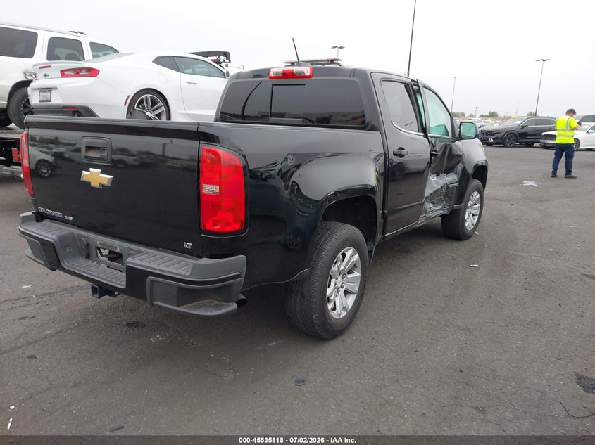 2017 Chevrolet Colorado VIN 1GCGSCEN7H1159389 IAAI salvage auction — SIDE, Salvage Title, sold $7,550 on 2026-07-31 (photo 4)
