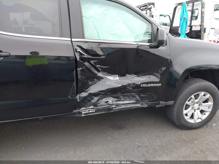 2017 Chevrolet Colorado VIN 1GCGSCEN7H1159389 IAAI salvage auction — SIDE, Salvage Title, sold $7,550 on 2026-07-31 (photo 6)
