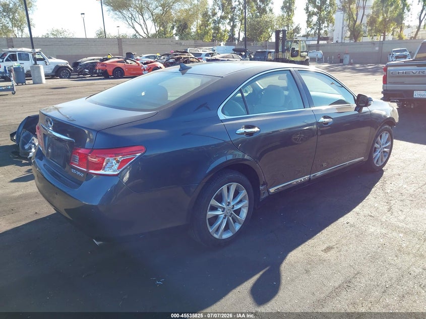 2011 Lexus Es 350 VIN JTHBK1EGXB2428856 IAAI salvage auction — LEFT FRONT, Salvage Certificate (California), sold $775 on 2026-07-24 (photo 4)
